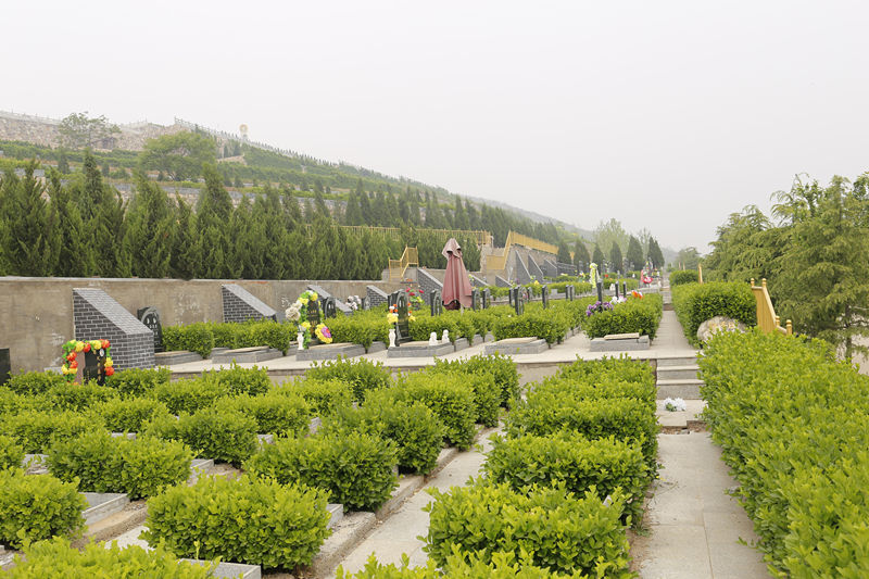 神岩山公墓绿化环境