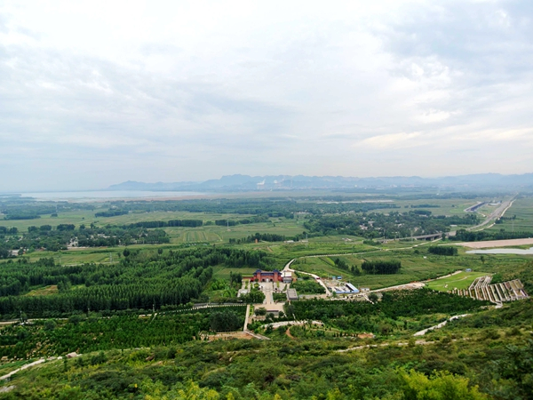 古中山陵园航拍全景