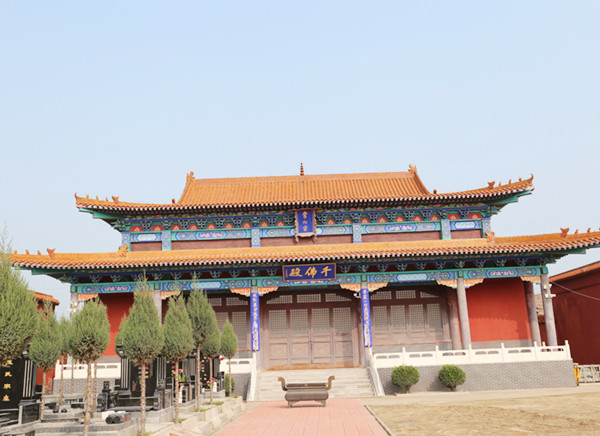 千佛殿仿古建筑