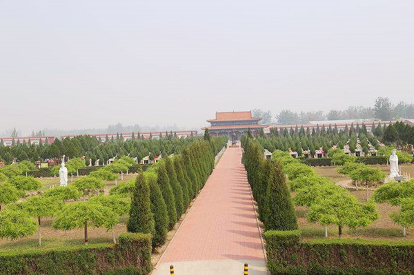 石家庄常山陵园墓地景观