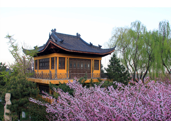石家庄燕赵龙凤陵园景观