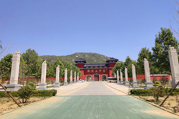 古中山陵园道路风景
