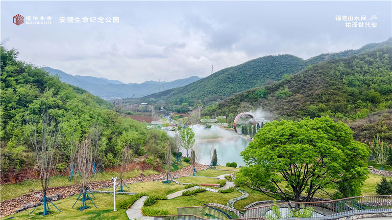 陵园环境一角