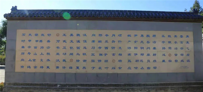姓氏墙