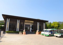 石家庄井陉县天安堂公墓选个双穴艺术立碑墓型价格3万左右