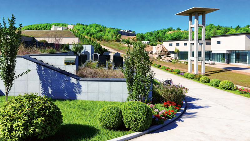 陵园一角 陵园一角