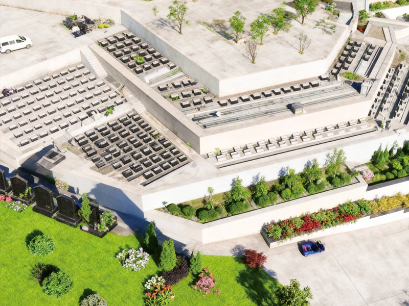 墓区俯瞰图 墓区俯瞰图